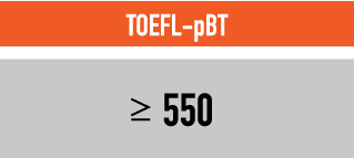TOEFL-pBT 550