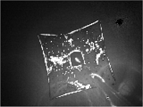 人工流れ星実証衛星「ALE-1」に搭載された膜展開式軌道離脱装置「DOM」の軌道上での展開実証およびその動画撮影に成功