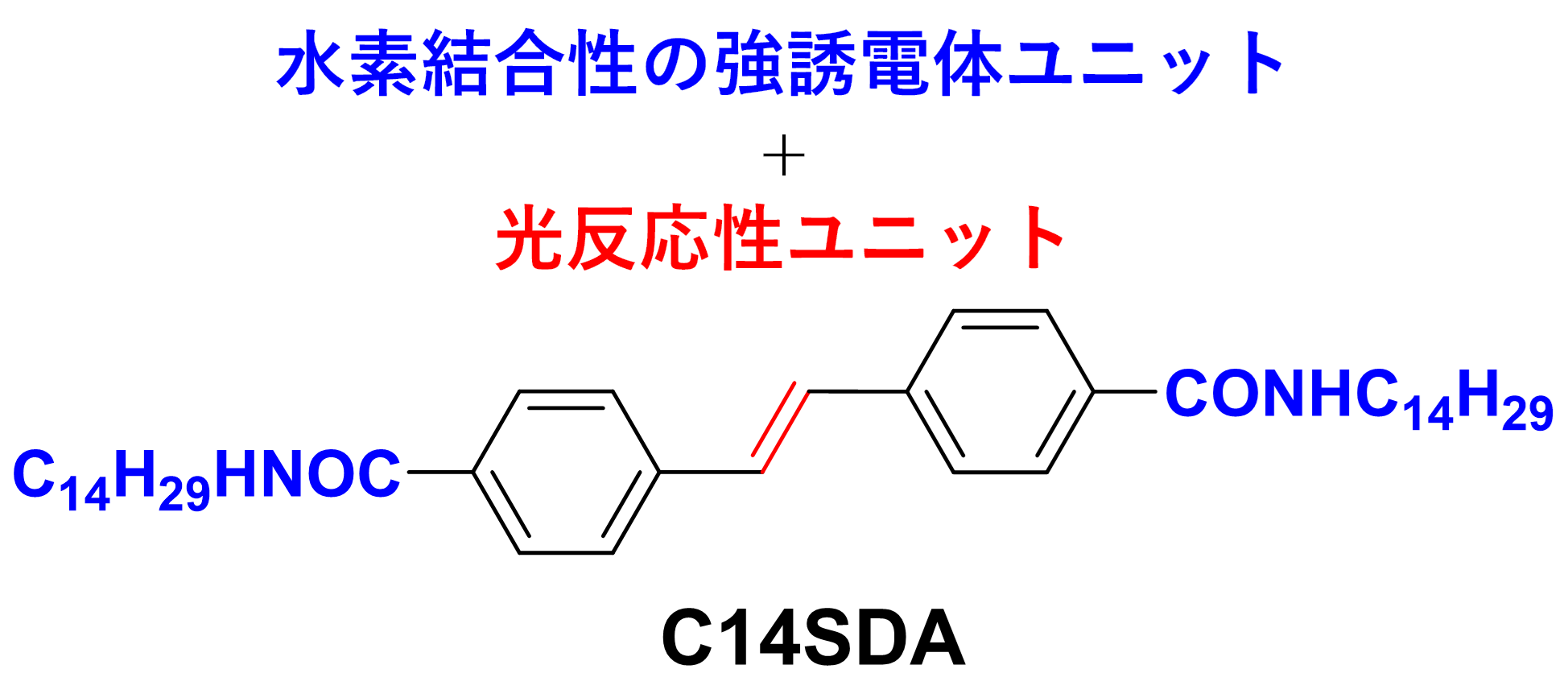 強誘電性と光反応性が共存する固体有機材料を開発