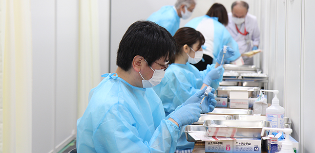 Coronavirus Vaccination for Tohoku University Students, Faculty and Staff