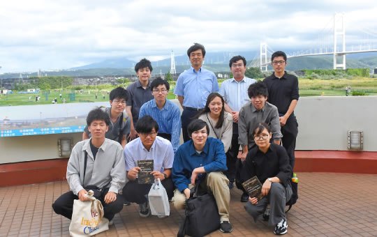 We held a summer training camp for our laboratory.