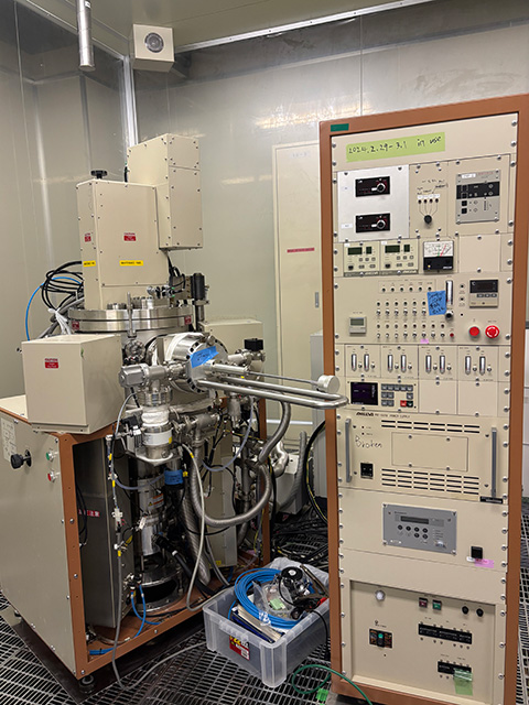 RF magnetron sputter(ANELVA#2,SPC-350UHV)